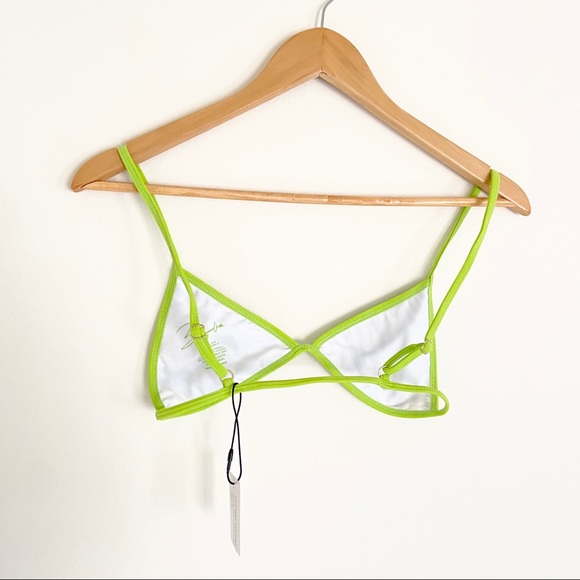 NWT Bamba Swim Prince Top Zebra Bikini Top - Picture 6 of 7